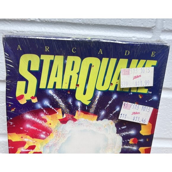 STARQUAKE Arcade Game 1987 NEW SEALED Commodore 64/128 Share Data - Picture 3 of 10